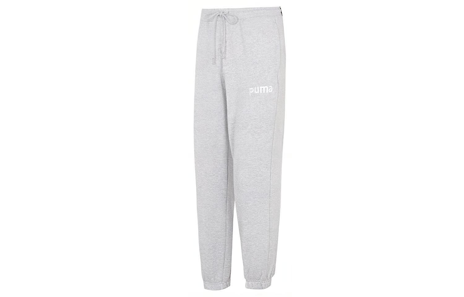 Трикотажные спортивные штаны унисекс светло-серые Puma, серый
Трикотажные спортивные штаны унисекс светло-серые Puma, серый