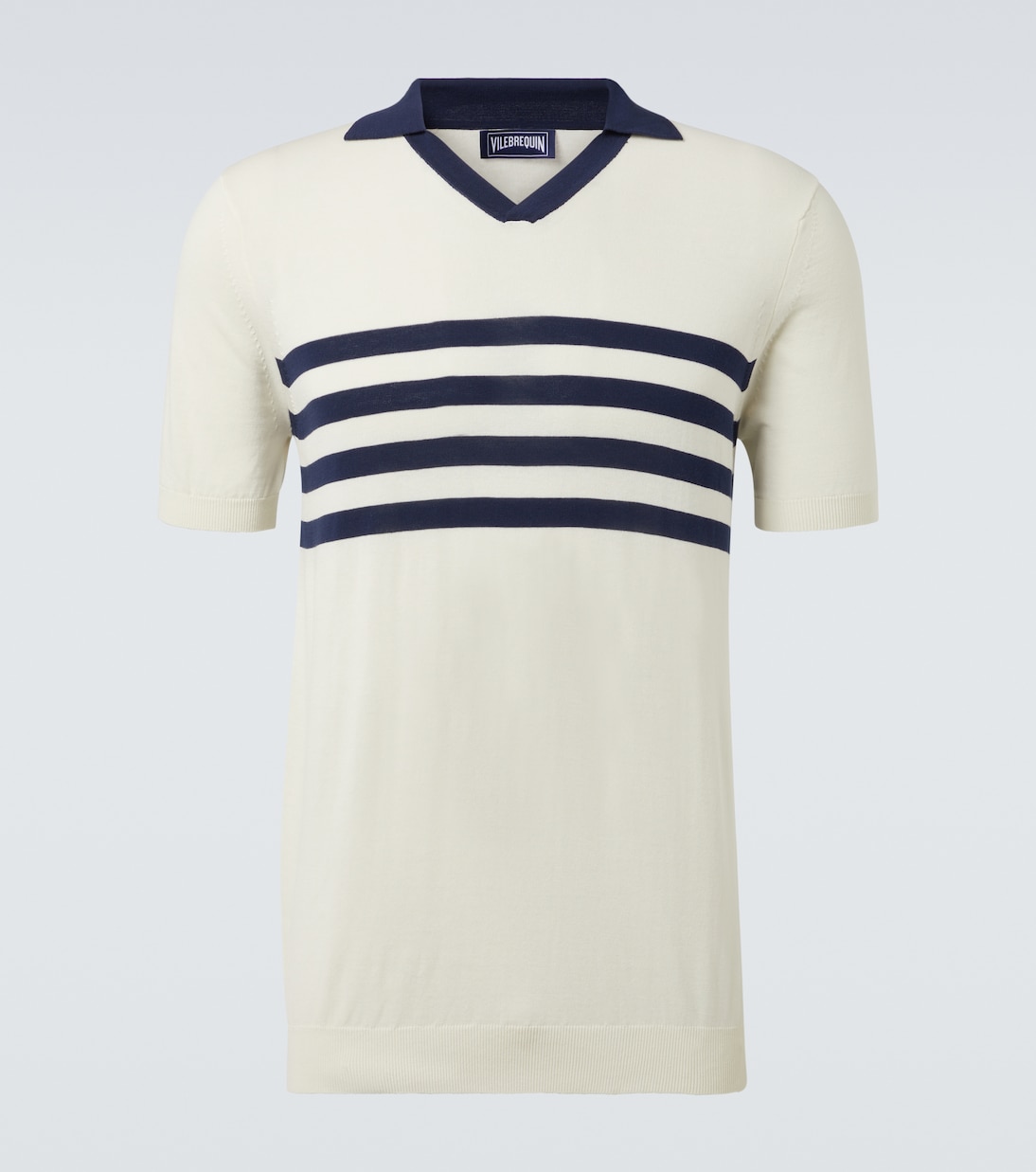 Полосатая хлопковая поло Vilebrequin, Off-White
Полосатая хлопковая поло Vilebrequin, Off-White