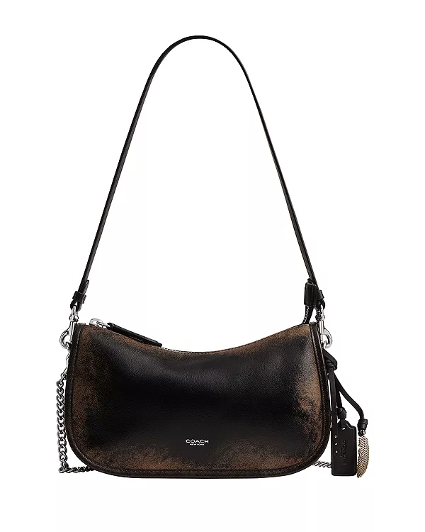 Уэйверли очень любила кожаную сумку. Coach, коричневый
Уэйверли очень любила кожаную сумку. Coach, коричневый