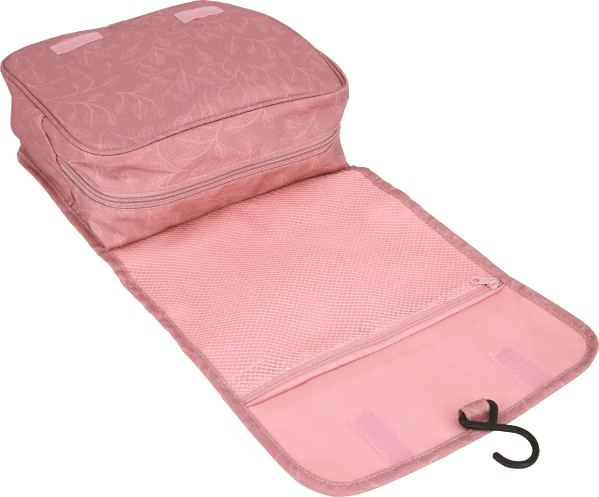 Органайзер для косметичек розовый с мотивом листьев 1 шт. Soapland
Органайзер для косметичек розовый с мотивом листьев 1 шт. Soapland