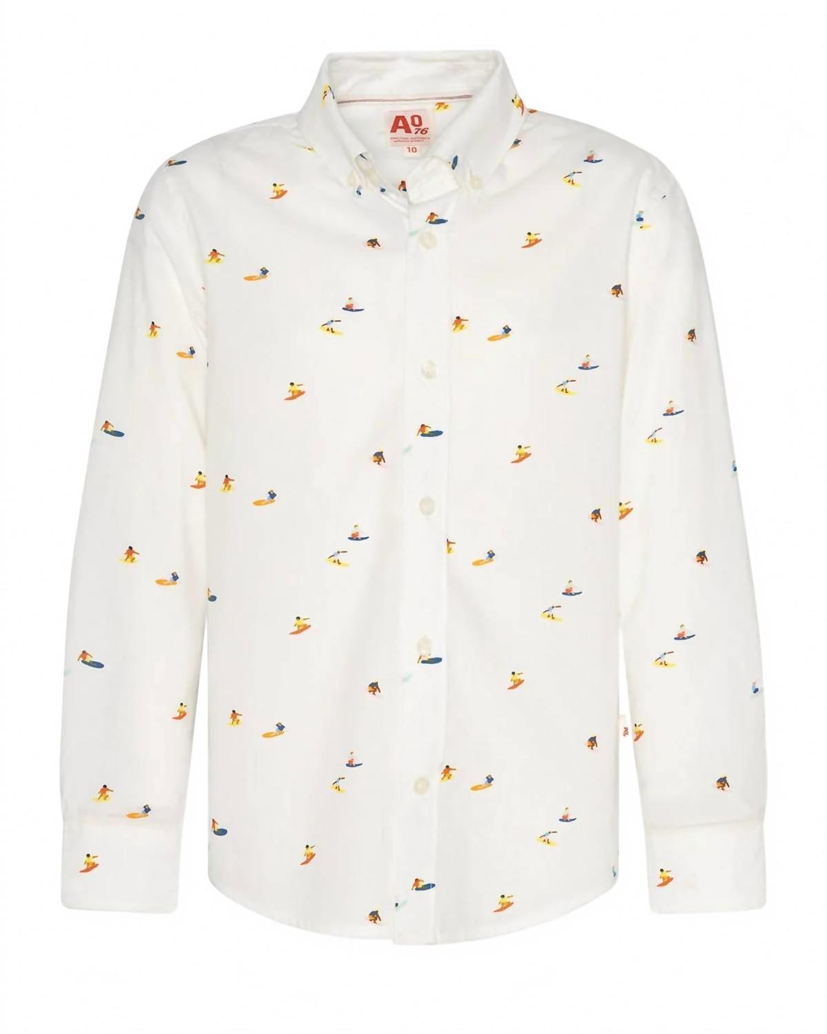 Детская рубашка Axel в стиле серфера AO76, Surfer
Детская рубашка Axel в стиле серфера AO76, Surfer