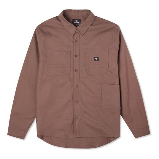 Рубашка Converse Carpenter Pocket Button Down Long Sleeve Shirt 'Brazil Nut'
Рубашка Converse Carpenter Pocket Button Down Long Sleeve Shirt 'Brazil Nut'