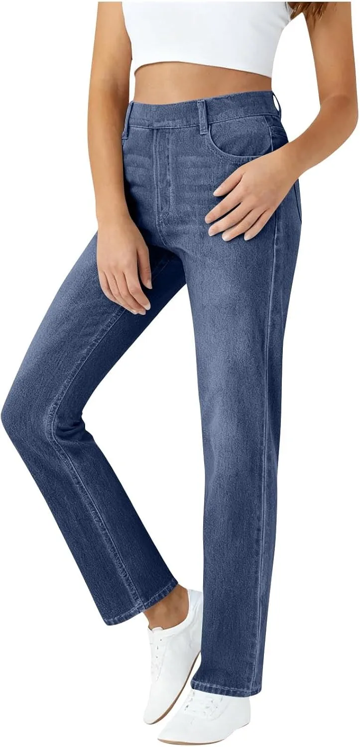 Джинсы женские Wide Leg High Waisted Stretchy с карманами
Джинсы женские Wide Leg High Waisted Stretchy с карманами