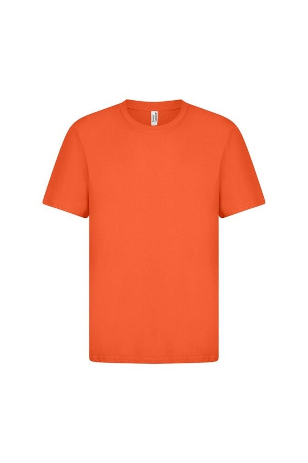 Повседневная классическая футболка кольцевого прядения Casual Classics, оранжевый
Повседневная классическая футболка кольцевого прядения Casual Classics, оранжевый