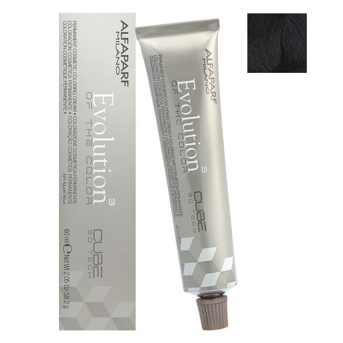 Стойкая краска для волос - цвет 1.11 черно-синий Alfaparf Evolution Of The Color Cube, 60 мл
Стойкая краска для волос - цвет 1.11 черно-синий Alfaparf Evolution Of The Color Cube, 60 мл