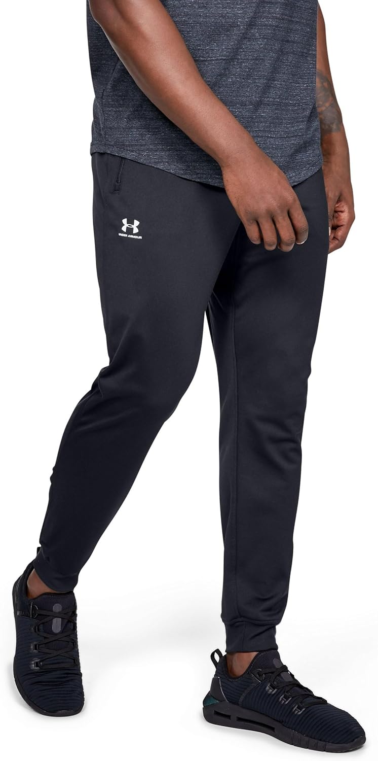 Under Armour мужские спортивные трикотажные джоггеры, Black/ White
Under Armour мужские спортивные трикотажные джоггеры, Black/ White