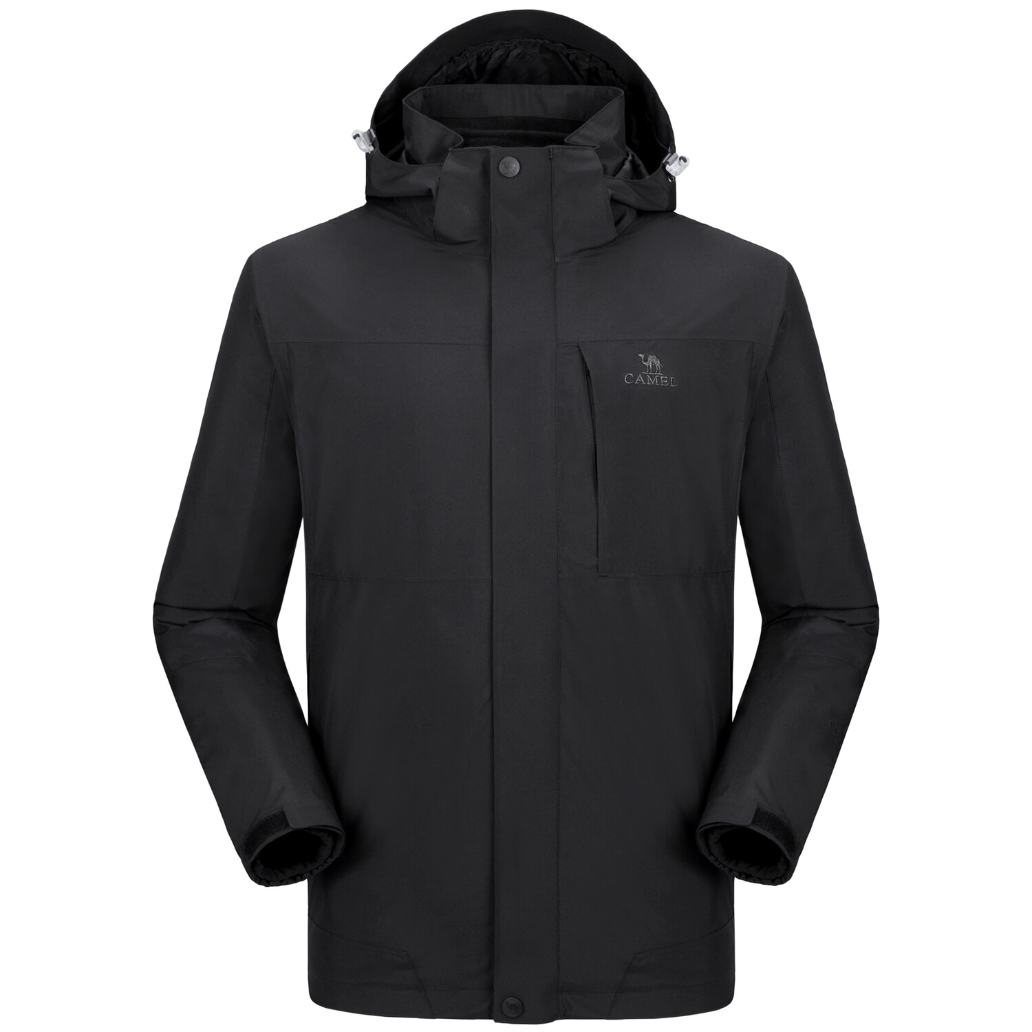 CAMEL Верблюжья куртка унисекс для отдыха на открытом воздухе, черный
CAMEL Верблюжья куртка унисекс для отдыха на открытом воздухе, черный