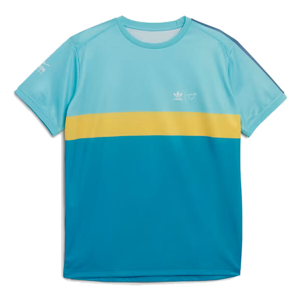 Футболка с рисунком, созданным человеком Adidas, синий
Футболка с рисунком, созданным человеком Adidas, синий