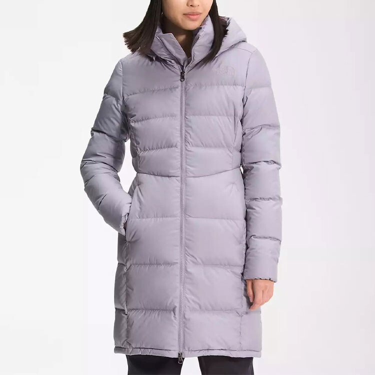 Пуховик женский фиолетовый The North Face
Пуховик женский фиолетовый The North Face
