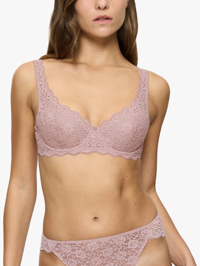 Амуретт полумягкий бюстгальтер балконет Triumph, Mauve Rose
Амуретт полумягкий бюстгальтер балконет Triumph, Mauve Rose