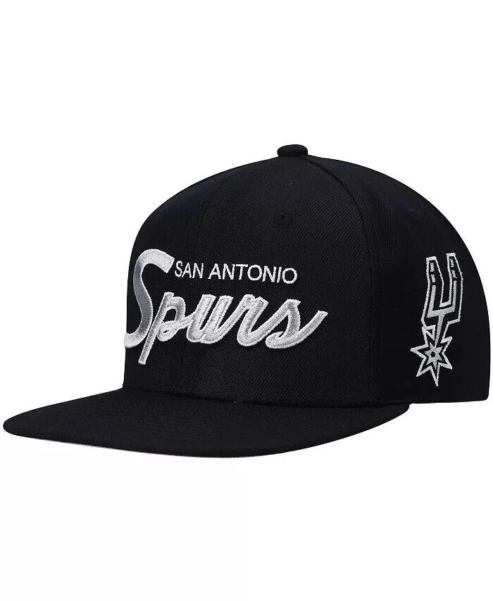 Мужская черная бейсболка San Antonio Spurs Hardwood Classics Script 2.0 Snapback Mitchell & Ness
Мужская черная бейсболка San Antonio Spurs Hardwood Classics Script 2.0 Snapback Mitchell & Ness