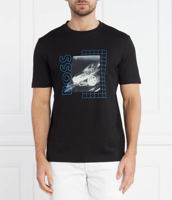 Футболка мужская Boss с графическим принтом, черный
Футболка мужская Boss с графическим принтом, черный