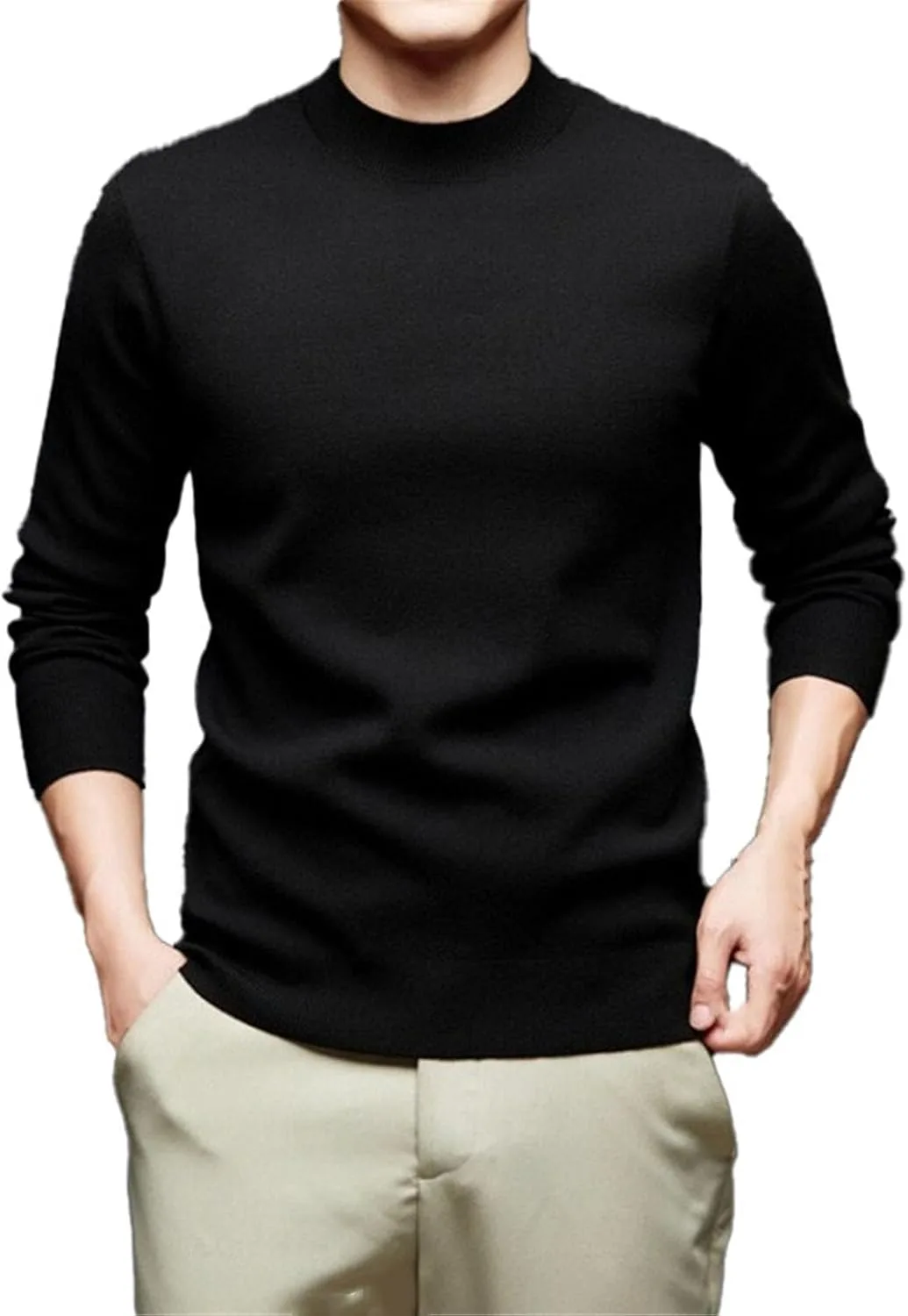 Мужской свитер с полувысоким воротником CXLCZNKG
Мужской свитер с полувысоким воротником CXLCZNKG