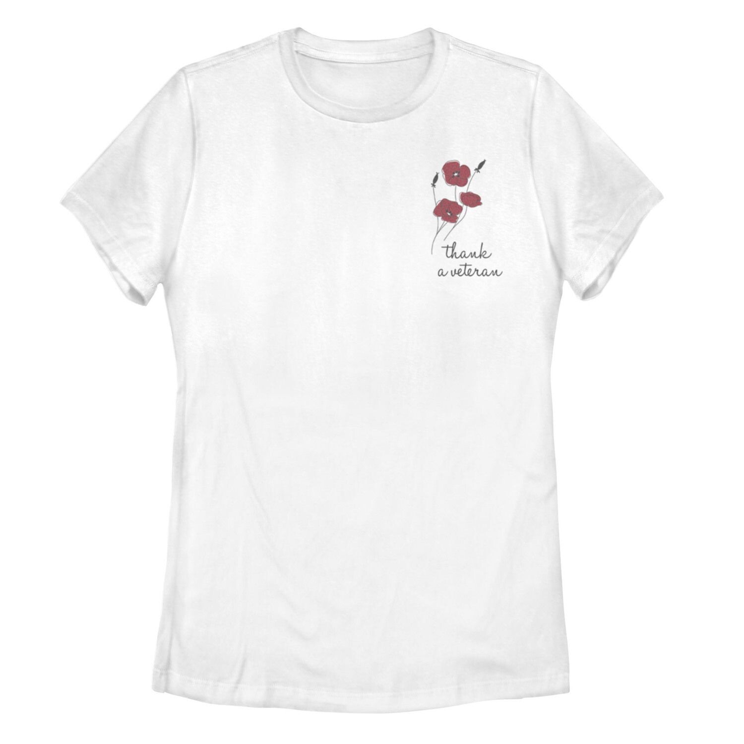 Футболка с цветочной надписью Junior's «Спасибо ветерану» Licensed Character
Футболка с цветочной надписью Junior's «Спасибо ветерану» Licensed Character
