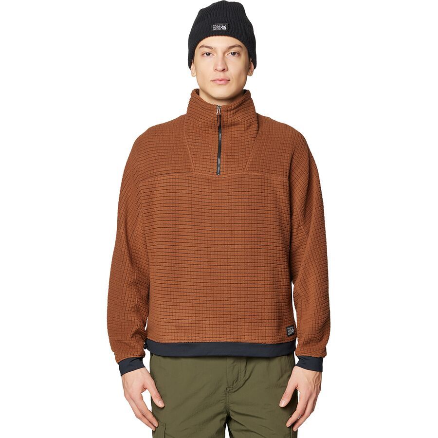 Мужская толстовка Summit Grid Big Grid с застежкой-молнией до середины груди Mountain Hardwear Mountain Hardwear, Cocoa Brown
Мужская толстовка Summit Grid Big Grid с застежкой-молнией до середины груди Mountain Hardwear Mountain Hardwear, Cocoa Brown