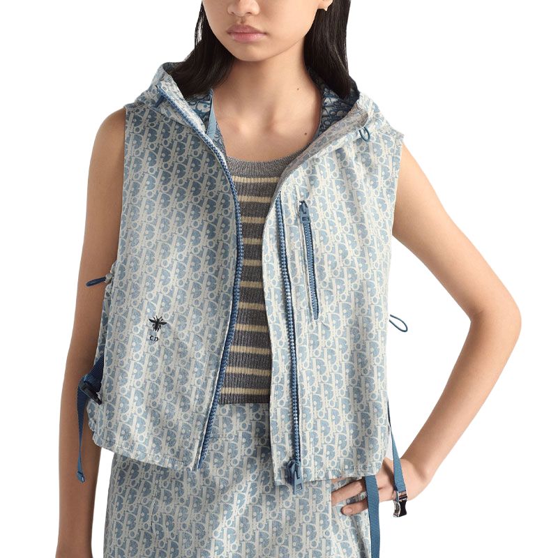 DIOR Женская жилетка, Blue White
DIOR Женская жилетка, Blue White