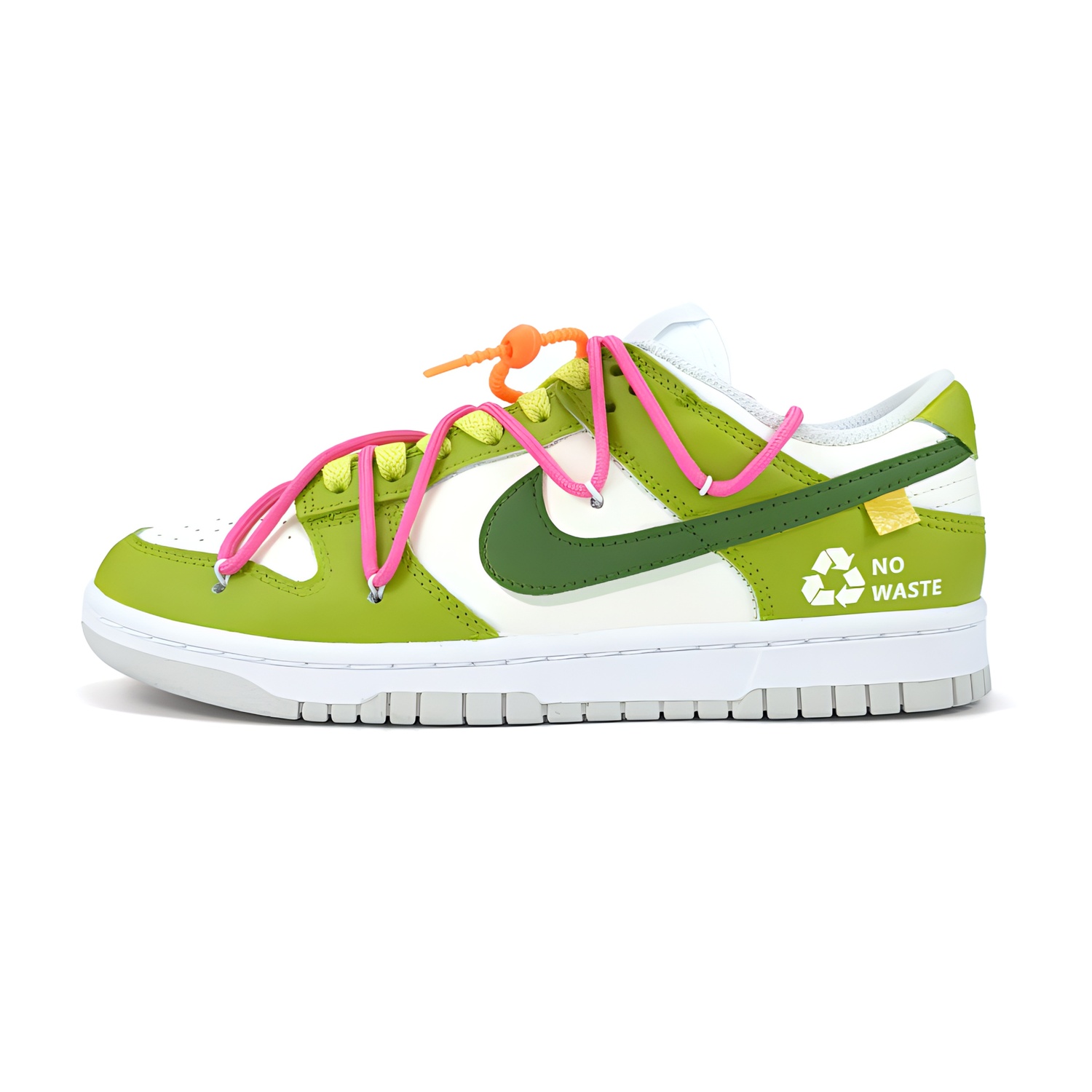 Nike Антискользящие и износостойкие легкие низкие кеды для скейтбординга Unisex зеленые розовые белые - белые зеленые розовые, цвет White Green Pink
Nike Антискользящие и износостойкие легкие низкие кеды для скейтбординга Unisex зеленые розовые белые - белые зеленые розовые, цвет White Green Pink