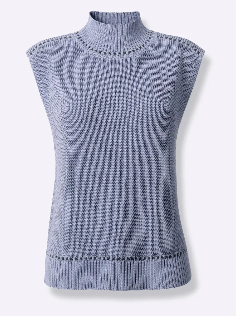 Вдохновение свитер-жилет "свитер-жилет" Inspirationen, синий
Вдохновение свитер-жилет "свитер-жилет" Inspirationen, синий