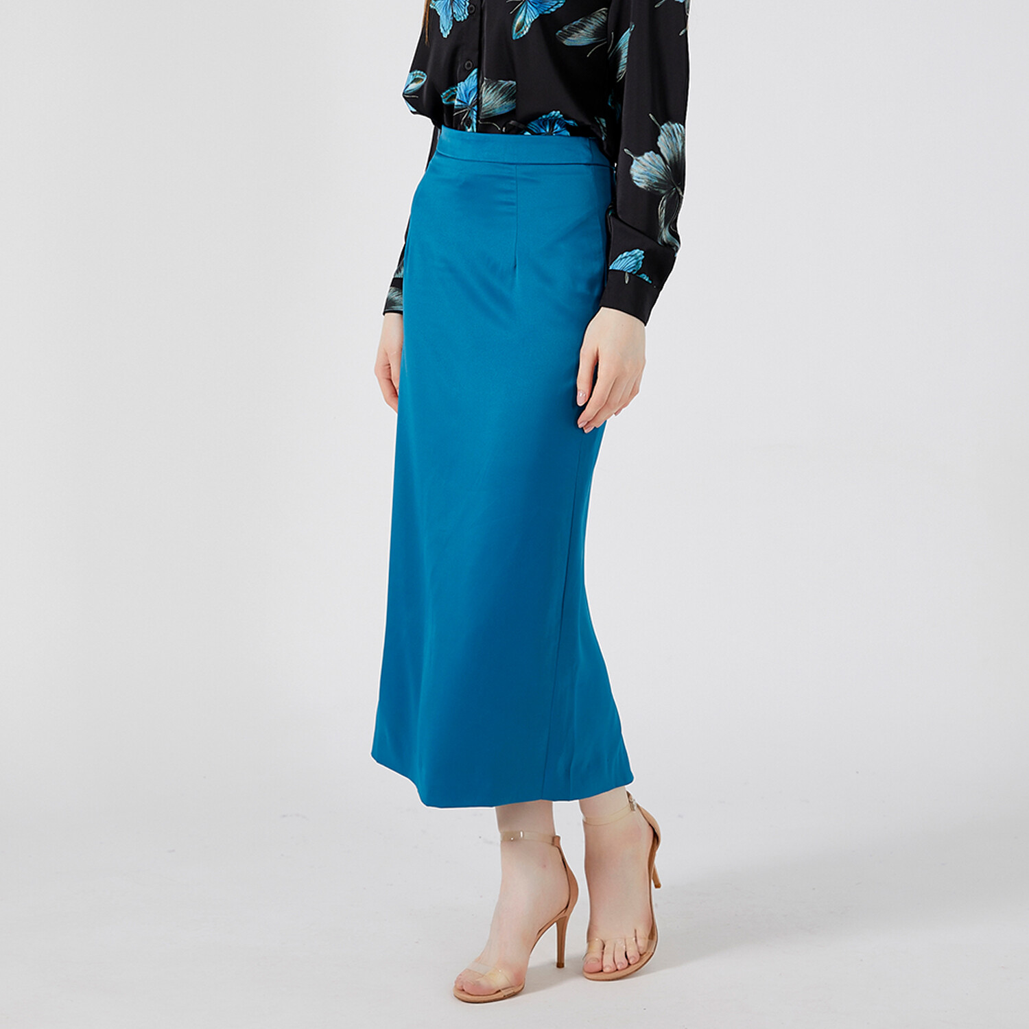 Прямая юбка миди S&J Weekends, синий
Прямая юбка миди S&J Weekends, синий