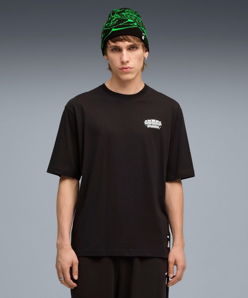 Футболка унисекс с коротким рукавом и графическим принтом PUMA x RIPNDIP, черный
Футболка унисекс с коротким рукавом и графическим принтом PUMA x RIPNDIP, черный