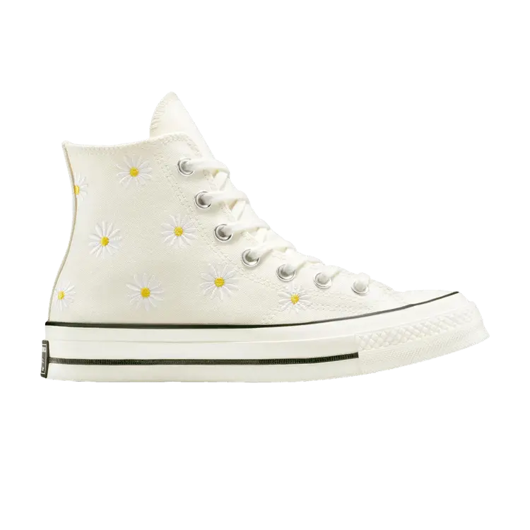 Кроссовки Converse Chuck 70 High, Embroidered Daisies - Egret
Кроссовки Converse Chuck 70 High, Embroidered Daisies - Egret