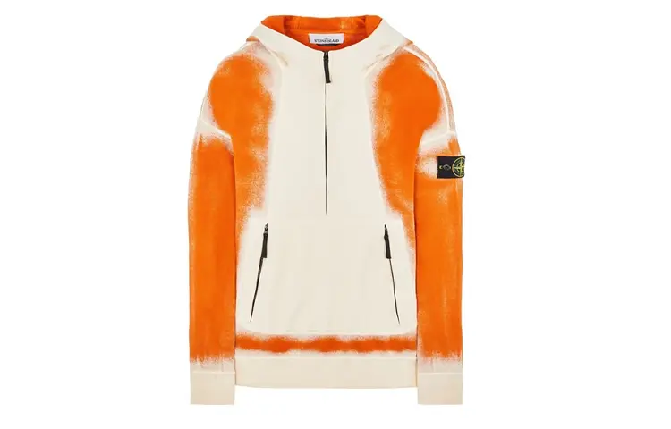 Мужская толстовка с ручной покраской, цвет оранжевый/бежевый Stone Island, оранжевый/бежевый
Мужская толстовка с ручной покраской, цвет оранжевый/бежевый Stone Island, оранжевый/бежевый