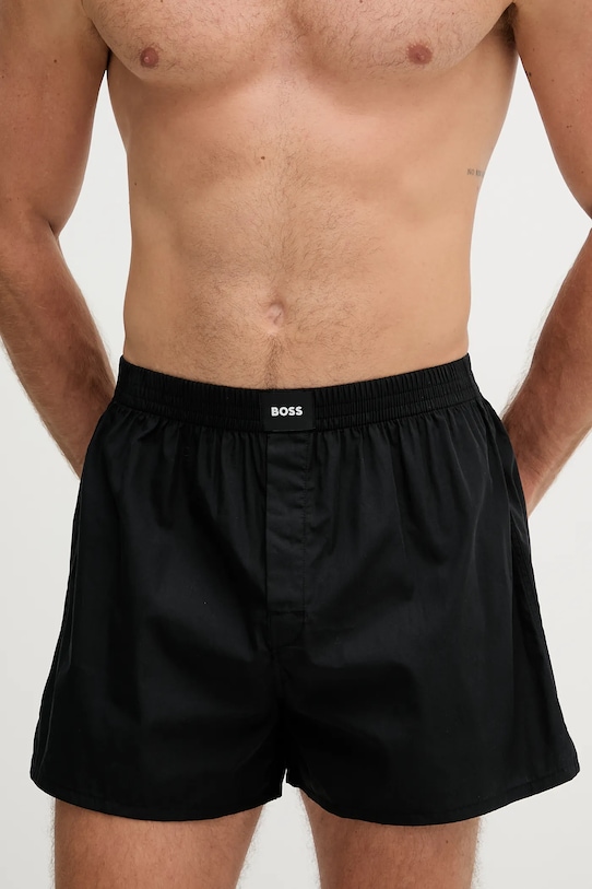 Хлопковые боксеры 2 шт Boss, черный
Хлопковые боксеры 2 шт Boss, черный