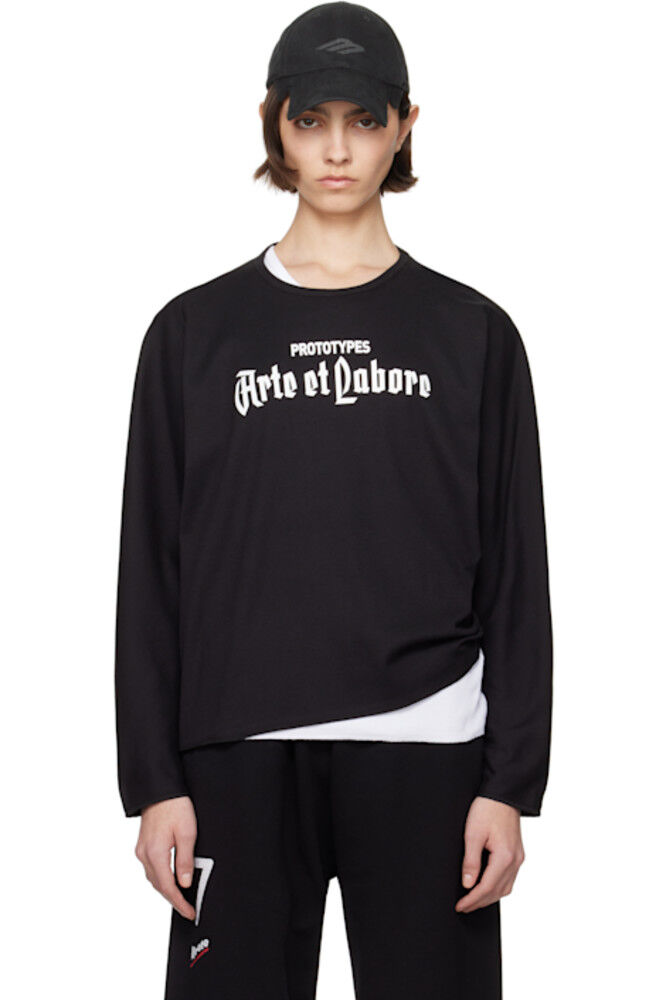 Черная футболка LS 'Arte et Labore' Prototypes
Черная футболка LS 'Arte et Labore' Prototypes