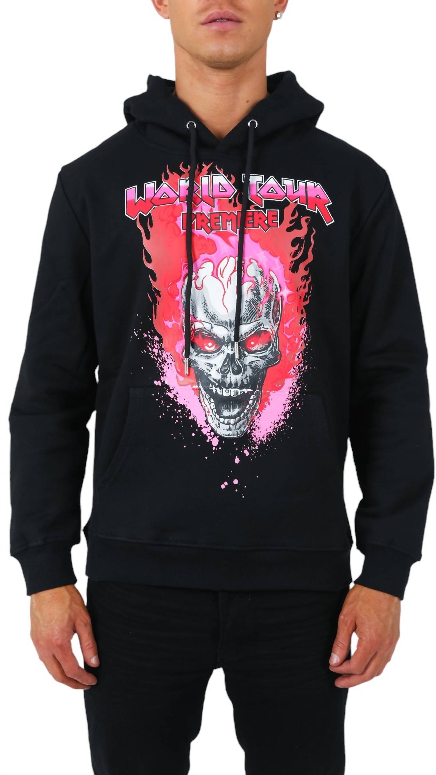 Мужская толстовка Was Here Tour черного цвета WORLD TOUR PREMIERE
Мужская толстовка Was Here Tour черного цвета WORLD TOUR PREMIERE