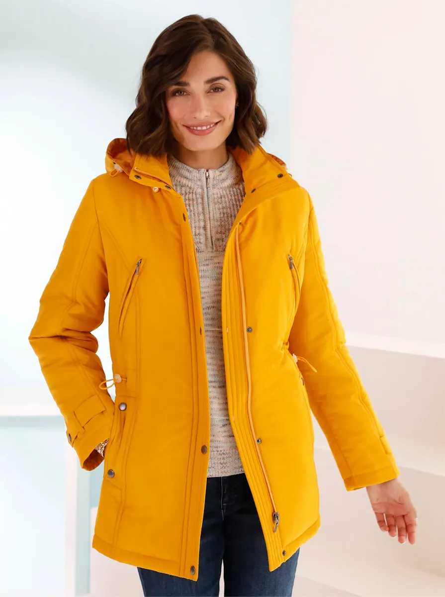 Стеганая куртка Classic Basics с капюшоном, цвет Ocker
Стеганая куртка Classic Basics с капюшоном, цвет Ocker