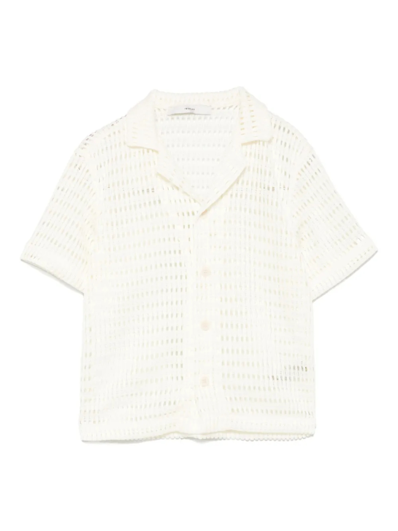 Рубашка ажурной вязки i'm brian, белый
Рубашка ажурной вязки i'm brian, белый