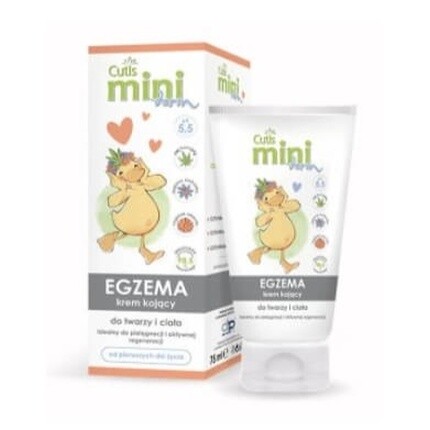 Успокаивающий крем для экземы Mini Derm - 75 мл Cutis
Успокаивающий крем для экземы Mini Derm - 75 мл Cutis