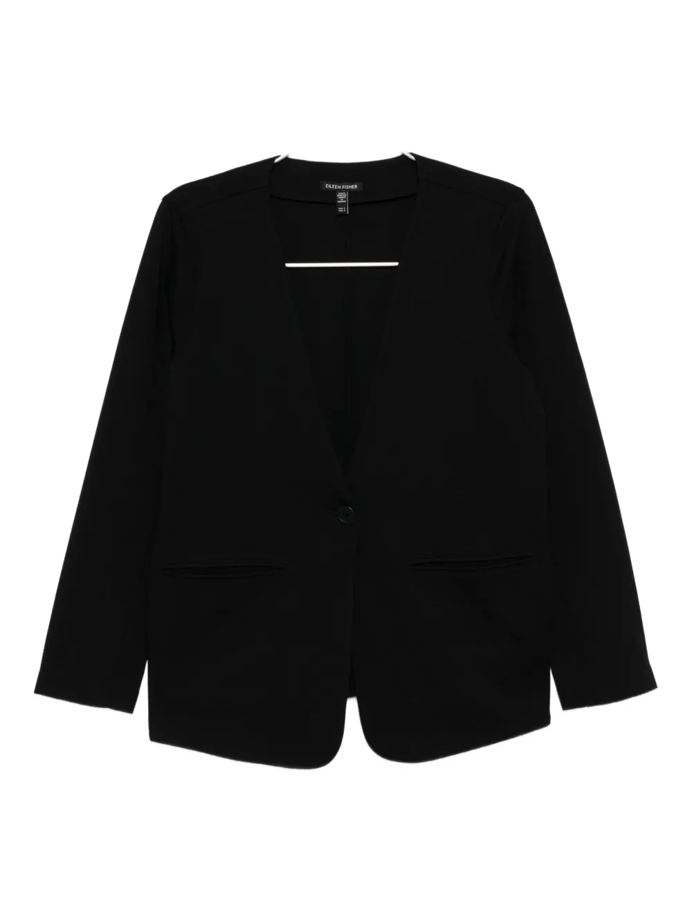 Пиджак с V-образным вырезом Eileen Fisher, черный
Пиджак с V-образным вырезом Eileen Fisher, черный