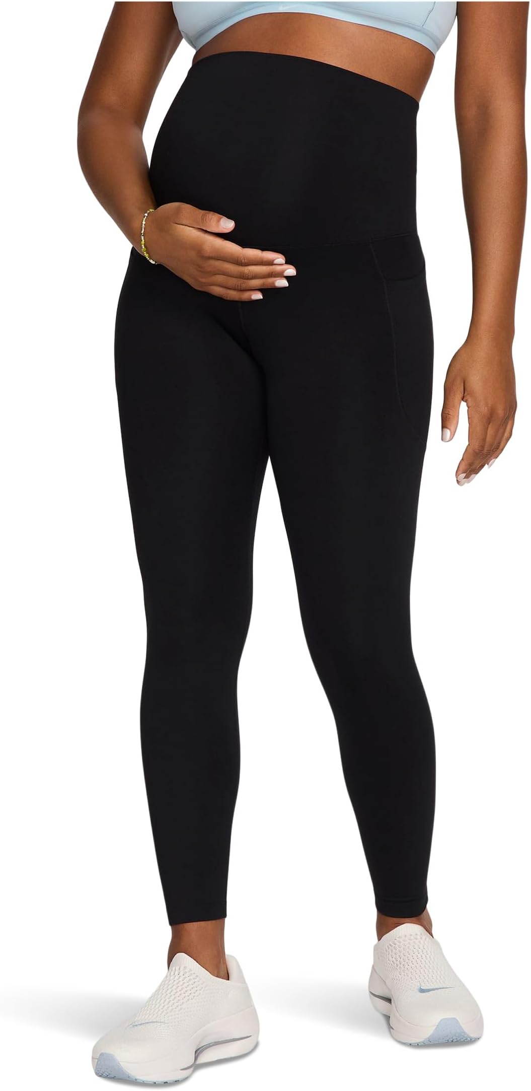 Женские леггинсы для беременных One с высокой талией, длиной 7/8, с карманами Nike, Black
Женские леггинсы для беременных One с высокой талией, длиной 7/8, с карманами Nike, Black