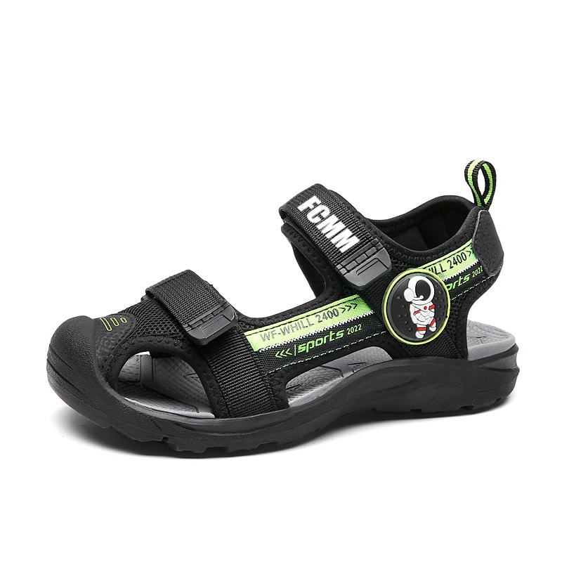 Детские сандалии FCMM, черный/зеленый
Детские сандалии FCMM, черный/зеленый