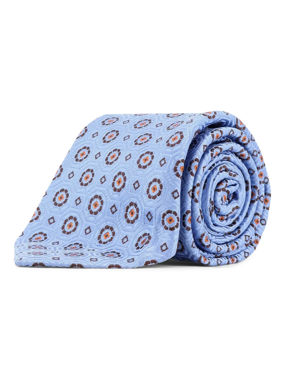 Галстук с геометрическим узором Kiton, синий
Галстук с геометрическим узором Kiton, синий