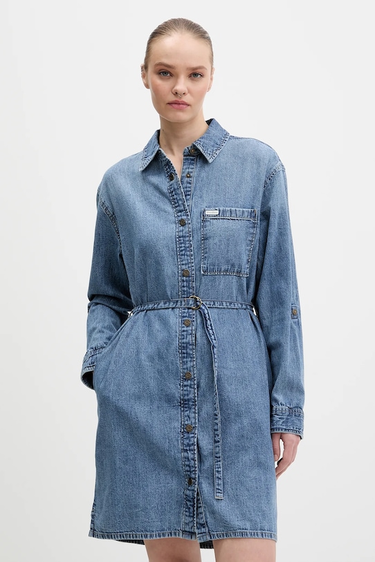 Хлопковое платье Guess Jeans, синий
Хлопковое платье Guess Jeans, синий