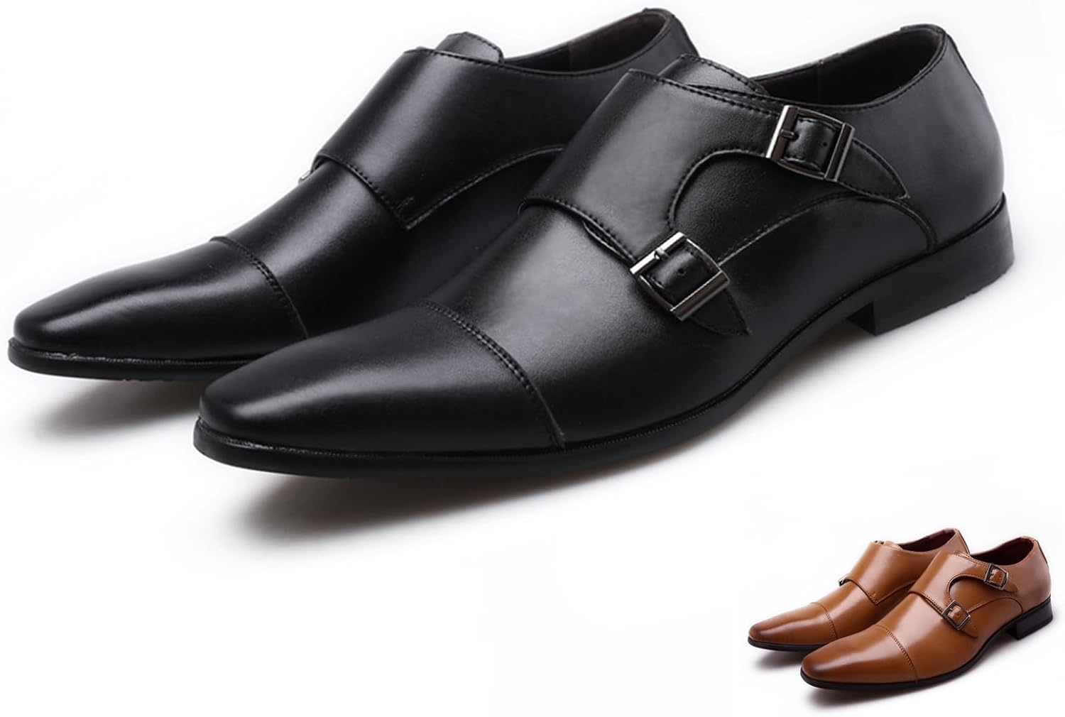 Мужские кожаные лоферы OXNEUHG с двойным ремешком-монком, модные классические с круглым носком, низкие, на шнуровке, оксфорды, повседневная и деловая обувь для офиса, свадеб и официальных мероприятий, черный
Мужские кожаные лоферы OXNEUHG с двойным ремешком-монком, модные классические с круглым носком, низкие, на шнуровке, оксфорды, повседневная и деловая обувь для офиса, свадеб и официальных мероприятий, черный