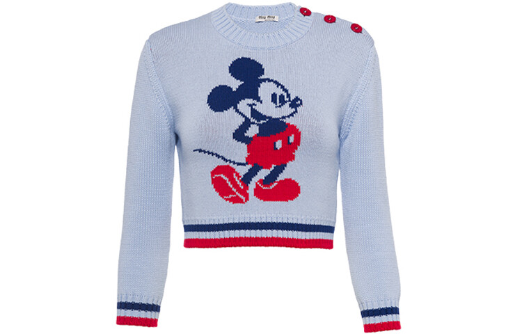 Свитер женский Disney X Miu Miu, серый
Свитер женский Disney X Miu Miu, серый