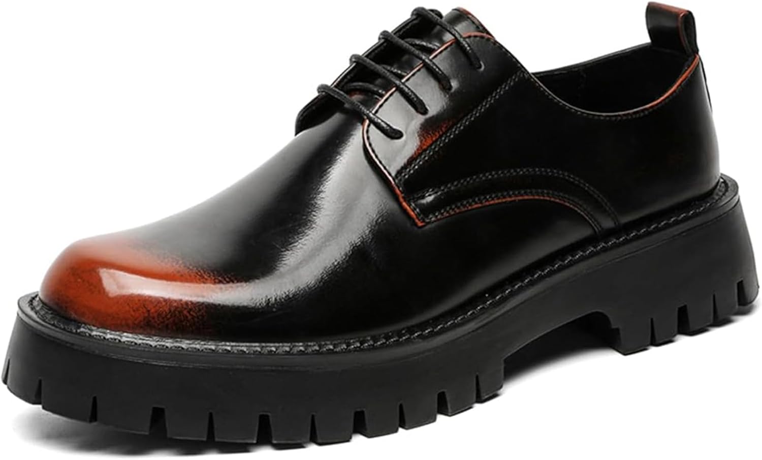 Мужские кожаные дерби с толстой подошвой, формальные, с противоскользящей застежкой на шнуровке, с круглым носком, бизнес-кэжуал оксфорды Xinduoyu, черный
Мужские кожаные дерби с толстой подошвой, формальные, с противоскользящей застежкой на шнуровке, с круглым носком, бизнес-кэжуал оксфорды Xinduoyu, черный