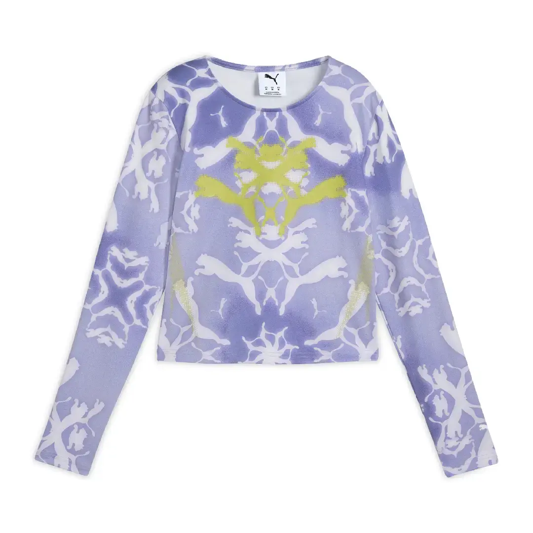 Футболка с удлиненным плечом SS25 женская Sky PUMA, синий
Футболка с удлиненным плечом SS25 женская Sky PUMA, синий