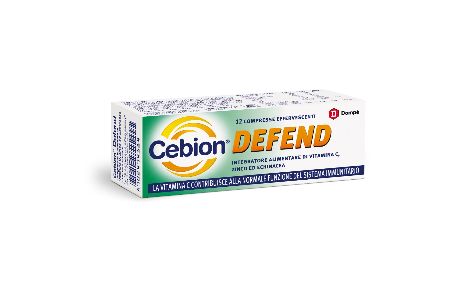 Cebion Defend 12 шипучих таблеток, добавка для иммунной защиты
Cebion Defend 12 шипучих таблеток, добавка для иммунной защиты