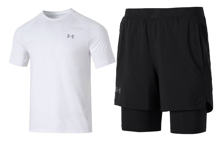 Повседневная спортивная одежда для мужчин белого и черного цвета Under Armour, черный
Повседневная спортивная одежда для мужчин белого и черного цвета Under Armour, черный