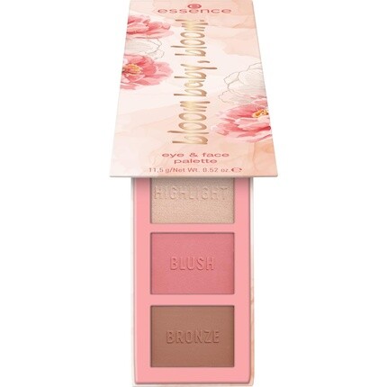 Палитра для глаз и лица Bloom Baby Bloom, 7 цветов, Essence
Палитра для глаз и лица Bloom Baby Bloom, 7 цветов, Essence