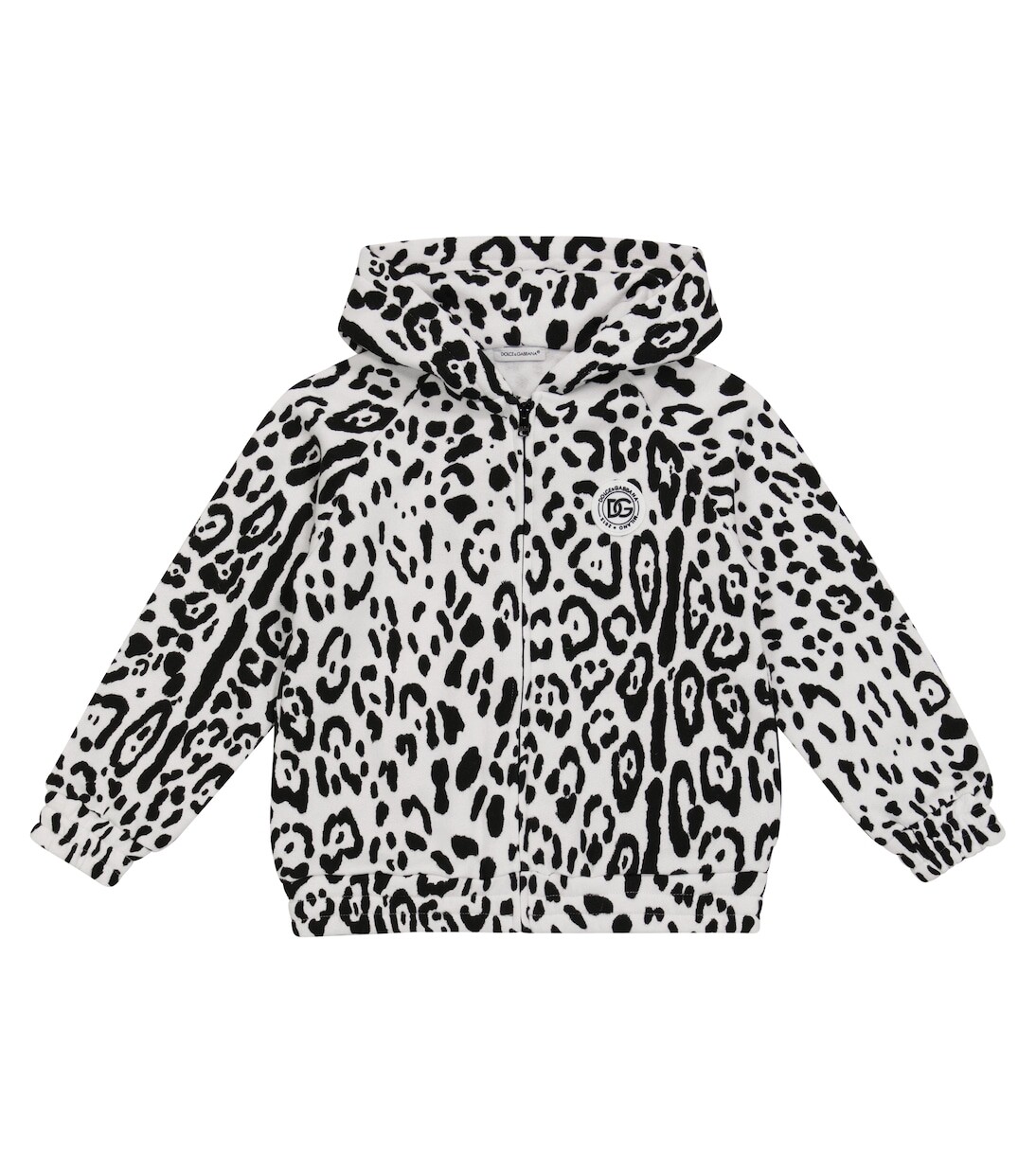 Худи из смесового хлопка с леопардовым принтом Dolce&Gabbana, серый
Худи из смесового хлопка с леопардовым принтом Dolce&Gabbana, серый