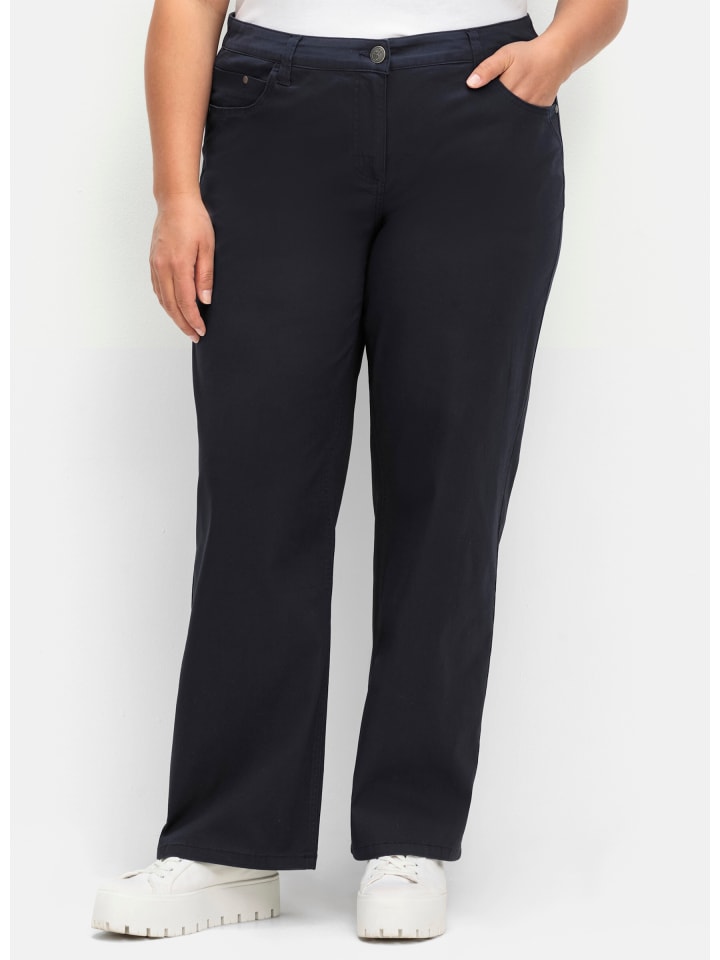 Тканевые брюки sheego
Тканевые брюки sheego