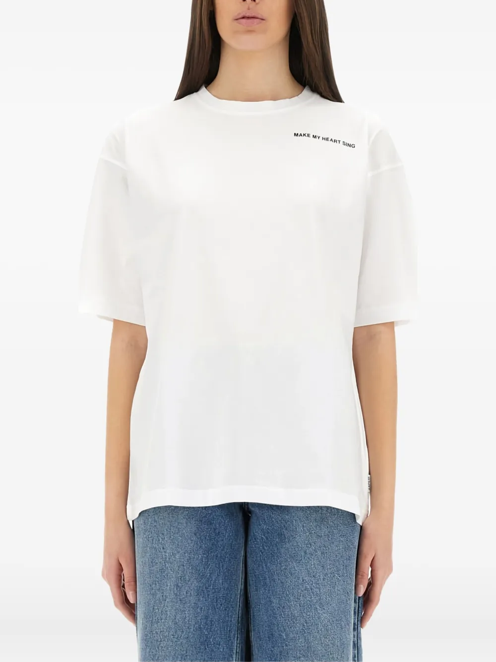 Футболка с короткими рукавами ASPESI, белый 
Футболка с короткими рукавами ASPESI, белый