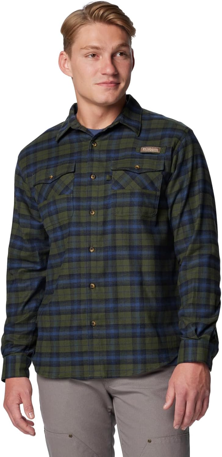 Columbia мужская фланелевая рубашка Roughtail Stretch с длинным рукавом, Surplus Green Ombre Tartan
Columbia мужская фланелевая рубашка Roughtail Stretch с длинным рукавом, Surplus Green Ombre Tartan