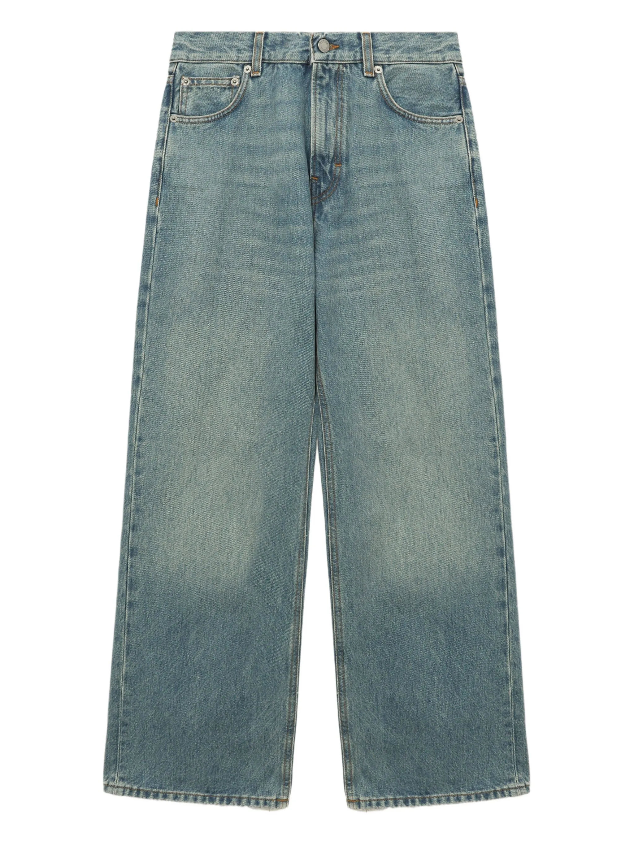 Джинсы с нашивкой с логотипом Haikure, синий
Джинсы с нашивкой с логотипом Haikure, синий