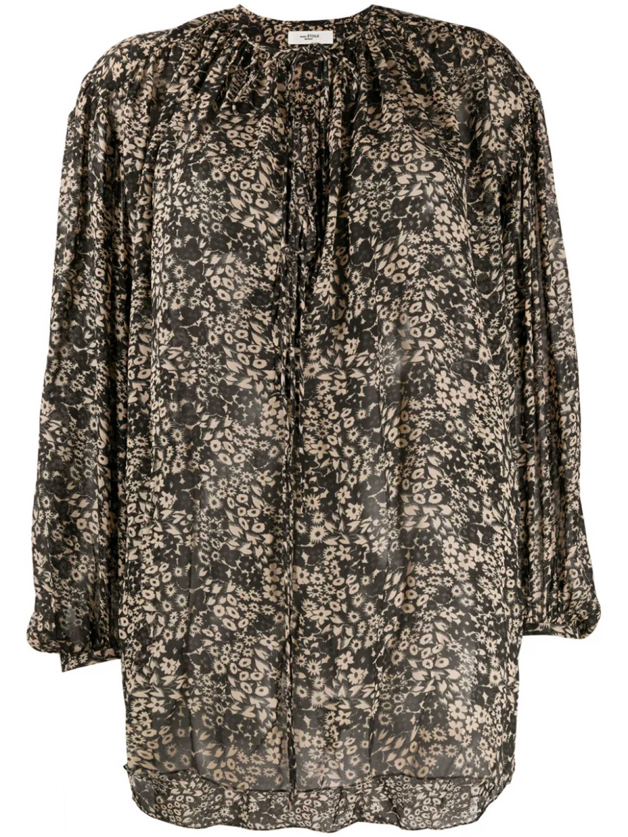 MARANT ÉTOILE блузка оверсайз Liliana с цветочным принтом, черный
MARANT ÉTOILE блузка оверсайз Liliana с цветочным принтом, черный